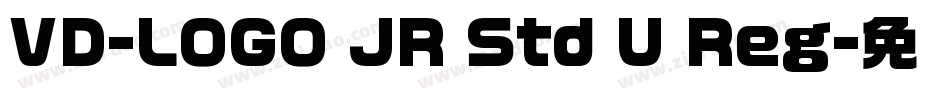VD-LOGO JR Std U Reg字体转换